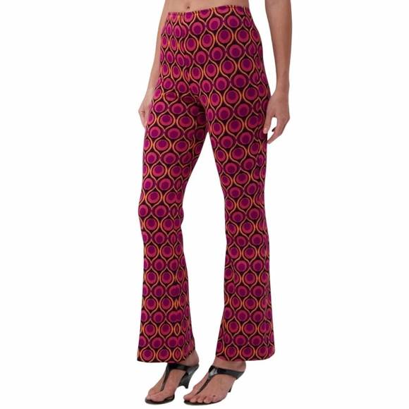 NEW TRINA TURK kick flare jacob pant in purple